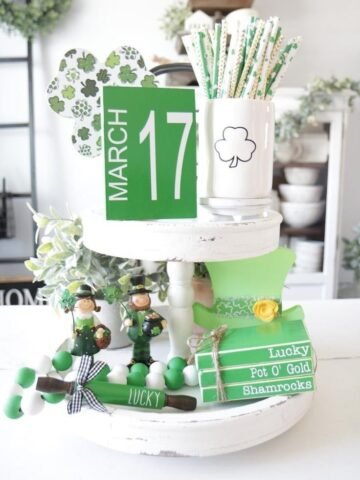 Neutral St. Patrick’s Day DIY Decor