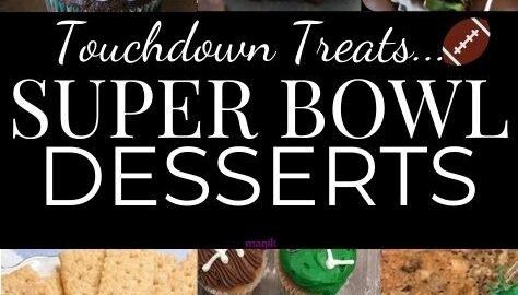 Super Bowl Party desserts