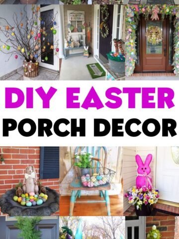 DIY Easter Porch Decor