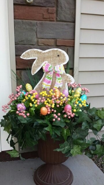 Welcome Spring with Charming DIY Easter Porch Decor