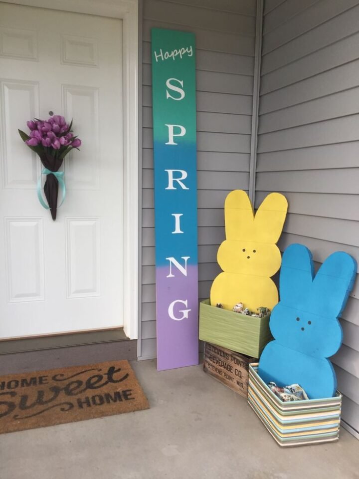Welcome Spring with Charming DIY Easter Porch Decor