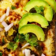 salsa verde chicken casserole