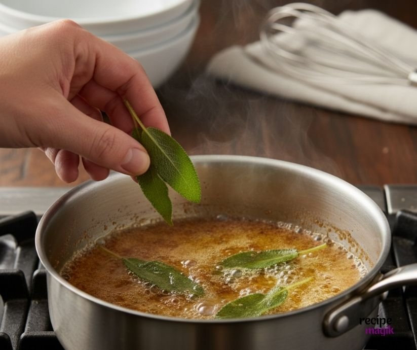 making sage butter