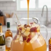 caramel apple sangria