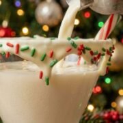 Sugar Cookie Martini Christmas Cocktail