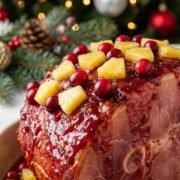 cranberry glazed ham