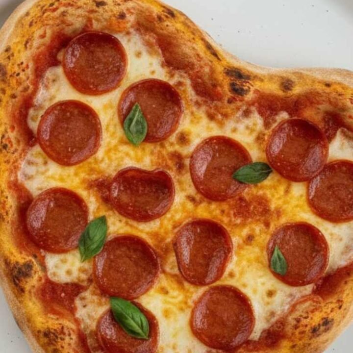 Heart Shaped Pizza