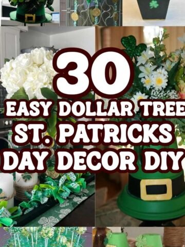 ST. Patricks day decor diy