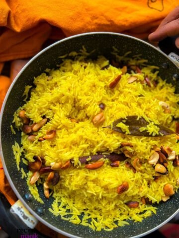 homemade authentic Pilau Rice