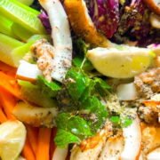 Grilled Chicken Coconut Lime Salad