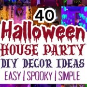 Halloween House Party DIY Decor Ideas