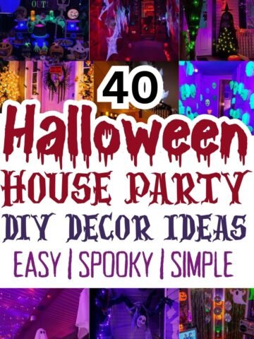 Halloween House Party DIY Decor Ideas