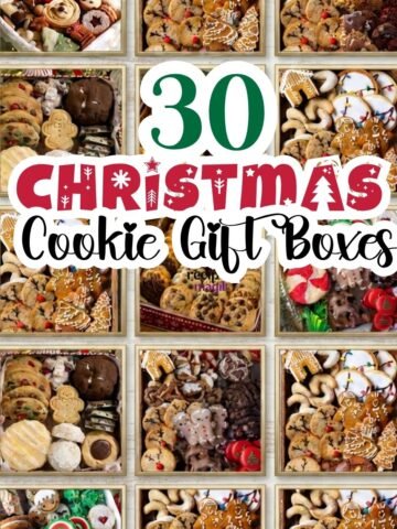 christmas cookie gift boxes
